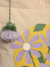 Load image into Gallery viewer, Kanyoga - Circular Floral Embroidered Women's Stylish Tote Bag