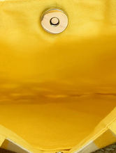 Load image into Gallery viewer, Kanyoga - Sunshine Stripe Printed Pleated Pouch Bag