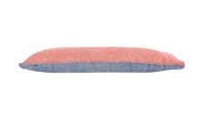 Load image into Gallery viewer, Eye Pillow Filled With Lavender & Flaxseed - Reversible - Red & Blue
