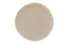 Load image into Gallery viewer, Meditation Cushion Zafu With Buckwheat Hulls Filled - Mandala Illusion Embroidered