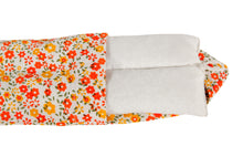 Load image into Gallery viewer, Hot & Cold Therapy Neck & Shoulder Wrap- Tourmaline Beads Filler - Neck Pain Relief - Red & Orange