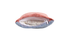 Load image into Gallery viewer, Eye Pillow Filled With Lavender & Flaxseed - Reversible - Red & Blue