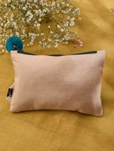 Load image into Gallery viewer, Kanyoga - Multi color floral embroidered pouch