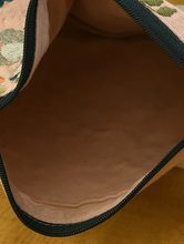 Load image into Gallery viewer, Kanyoga - Multi color floral embroidered pouch