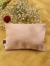 Load image into Gallery viewer, Kanyoga - Floral gemoatric embroidered pouch