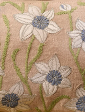 Load image into Gallery viewer, Kanyoga - Floral zari embroidered pouch