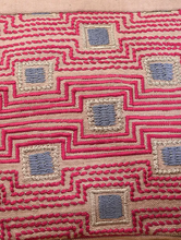 Load image into Gallery viewer, Kanyoga - Decorative geomatrial embroidered pouch