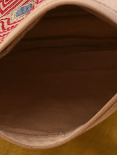 Load image into Gallery viewer, Kanyoga - Decorative geomatrial embroidered pouch