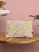 Load image into Gallery viewer, Kanyoga - All over floral embroidered pouch