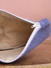 Load image into Gallery viewer, Kanyoga - Floral embroidered pouch