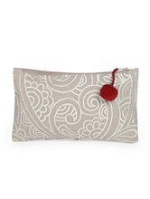 Load image into Gallery viewer, Kanyoga Cotton Mandala Embroidered Multipurpose Clutch Utility Pouch For Women With Stylish Tassles
