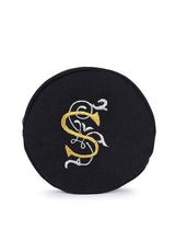 Load image into Gallery viewer, Kanyoga Embroidered Cotton Round Pouch With Tassel Attached For Women