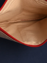 Load image into Gallery viewer, Kanyoga - Patched Pouch with Pom-Pom