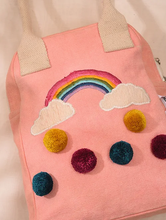 Load image into Gallery viewer, Kids Embroidered Tote Bag