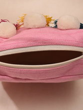 Load image into Gallery viewer, Kids Sling Bag with Tassels & Pom Pom