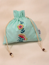 Load image into Gallery viewer, Kanyoga - Kids Embroidered Potli