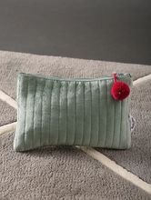 Load image into Gallery viewer, Kanyoga - Velvet quilted pouch