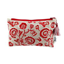 Load image into Gallery viewer, Kanyoga - Floral sequins embroidered pouch