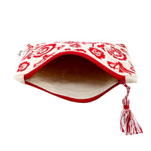 Load image into Gallery viewer, Kanyoga - Floral sequins embroidered pouch