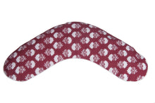Load image into Gallery viewer, Hot & Cold Therapy Neck & Shoulder Wrap - Wheat Grain Filler - Berry & White