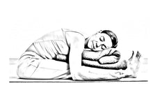 Load image into Gallery viewer, Yoga Blanket - Natural Cotton - Edged With Floral Print