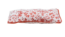 Load image into Gallery viewer, Eye Pillow Filled With Lavender & Flaxseed - Orange & White