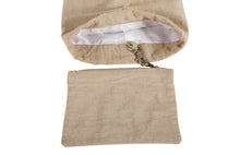 Load image into Gallery viewer, Yoga Mat Bag - Tree Of Life Embroidered - Beige & Light Green