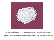 Load image into Gallery viewer, Hot & Cold Therapy Neck & Shoulder Wrap- Tourmaline Beads Filler - Neck Pain Relief - Red & Orange