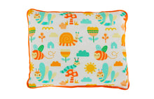 Load image into Gallery viewer, Mustard Seed Baby Head Shaping Pillow & Flat Head Syndrome Prevention - Animal Print - Small Size