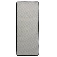 Load image into Gallery viewer, Cotton Anti-Skid Yoga Mat With Rubber Backing - Black
