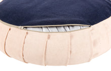 Load image into Gallery viewer, Meditation Cushion Zafu With Buckwheat Hulls Filled - Mandala Geometric Embroidered