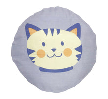 Load image into Gallery viewer, Mustard Seed Baby Head Shaping Pillow & Flat Head Syndrome Prevention - Cat Print - Small Size