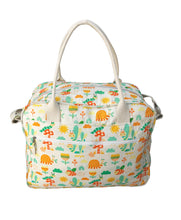 Load image into Gallery viewer, Cotton Diaper Bag - Animal Print - Multicolor