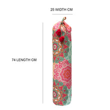 Load image into Gallery viewer, Yoga Mat Bag - Poly Cotton - Mandala Print