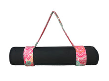 Load image into Gallery viewer, Yoga Mat Sling for Holding Yoga Mat - Poly Cotton Mandala Print - Multicolor

