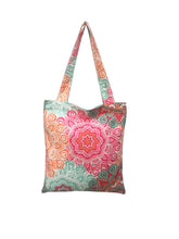 Load image into Gallery viewer, Tote Bag with Mandala Print - Multicolor