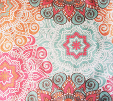 Load image into Gallery viewer, Tote Bag with Mandala Print - Multicolor