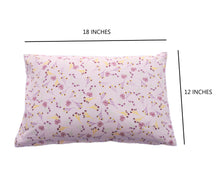 Load image into Gallery viewer, Buckwheat Hulls Filled Relaxing Pillow - Floral Printed  - Multicolor
