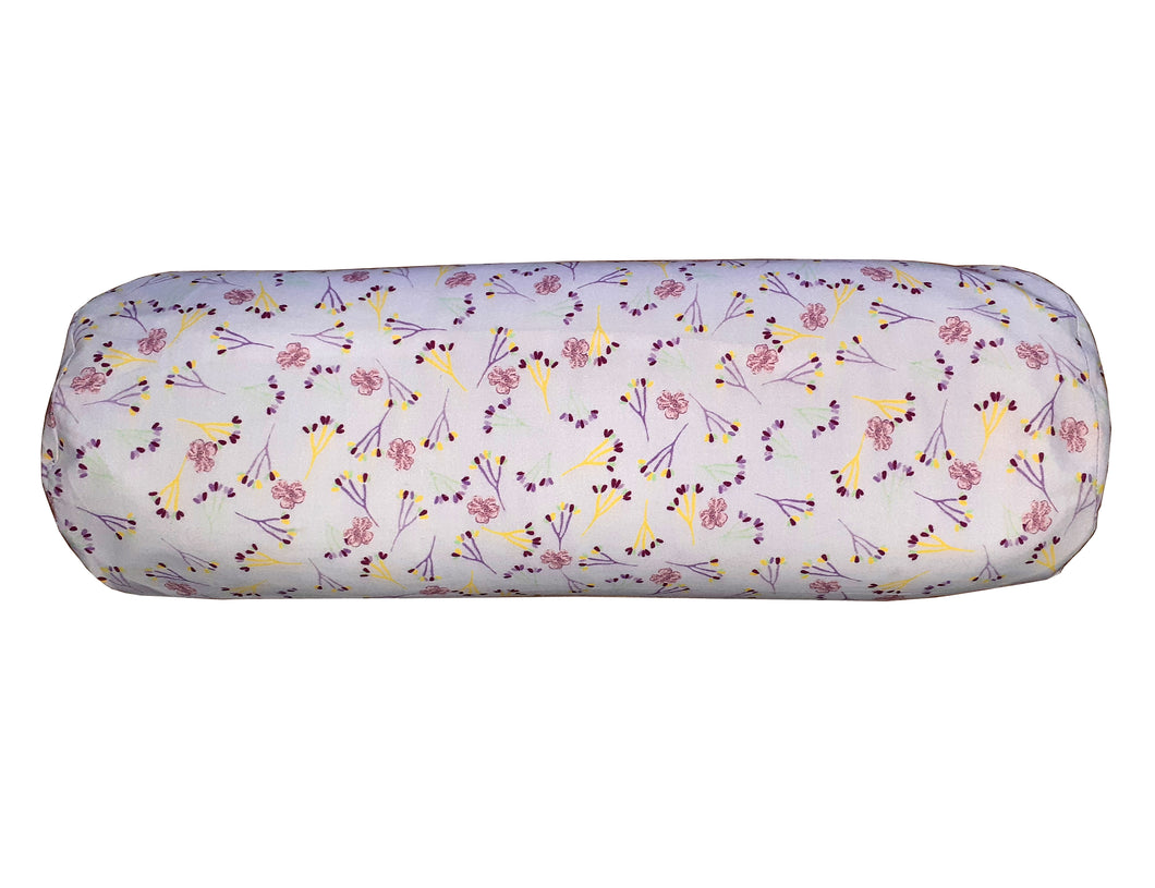 Bolster With Buckwheat Hulls Filled - Multicolor