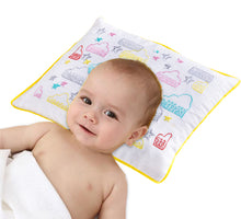 Load image into Gallery viewer, Mustard Seed Baby Head Shaping Pillow & Flat Head Syndrome Prevention - Happy Star Embroidered - Small Size