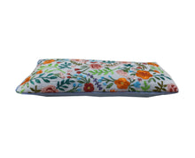 Load image into Gallery viewer, Eye Pillow Filled with Flaxseed - Floral Design Embroidered