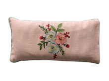 Load image into Gallery viewer, Eye Pillow Filled With Lavender & Flaxseed - Floral Embroidered