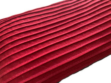 Load image into Gallery viewer, Eye Pillow Filled With Lavender & Flaxseed - Red (Pleated)