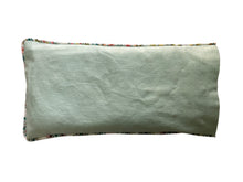 Load image into Gallery viewer, Eye Pillow Filled With Lavender & Flaxseed - Peach Flower Embroidered