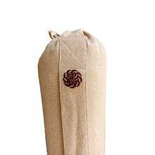 Load image into Gallery viewer, Yoga Mat Bag - Typographic design - "Balance" Embroidered