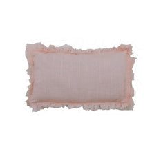 Load image into Gallery viewer, Eye Pillow Filled with Flaxseed - Solid with fringes