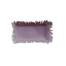 Load image into Gallery viewer, Eye Pillow Filled with Flaxseed - Solid with fringes