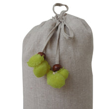 Load image into Gallery viewer, Yoga Mat Bag - Tree Of Life Embroidered - Beige & Light Green