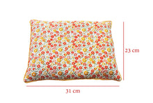 Load image into Gallery viewer, Mustard Seed Baby Head Shaping Pillow &amp; Flat Head Syndrome Prevention - Floral Ditsy Print - Large Size
