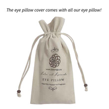 Load image into Gallery viewer, Eye Pillow Filled with Flaxseed - Floral Design Embroidered